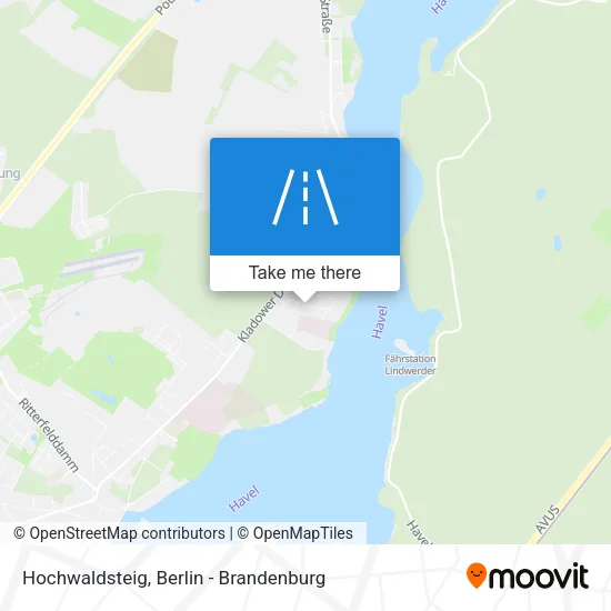 Карта Hochwaldsteig