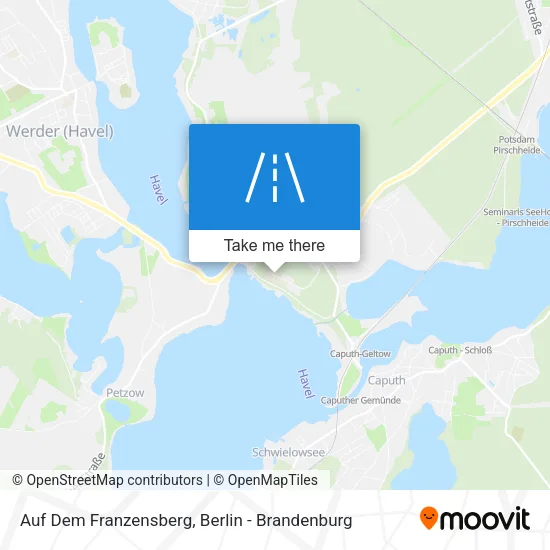 Карта Auf Dem Franzensberg