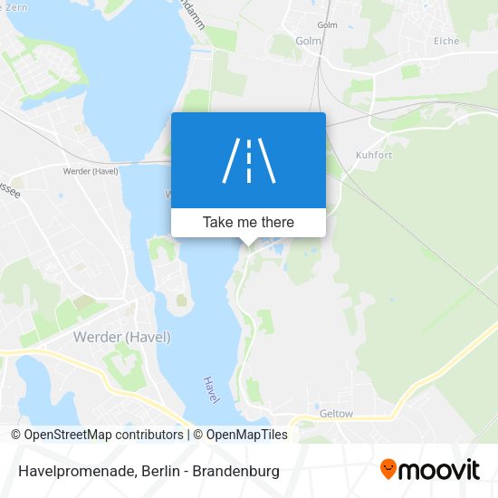 Havelpromenade map