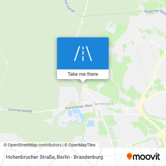 Hohenbrucher Straße map