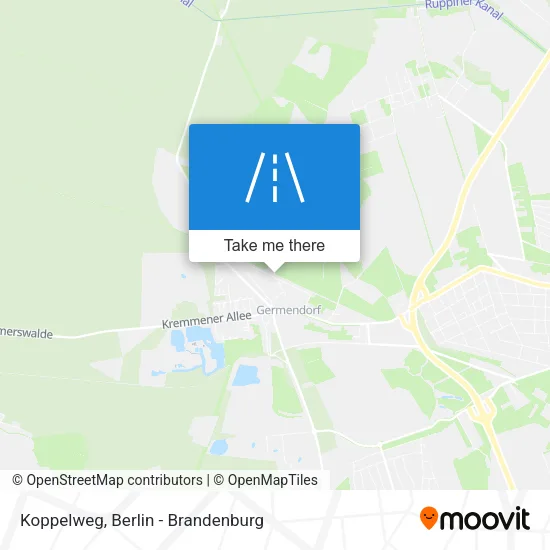 Карта Koppelweg