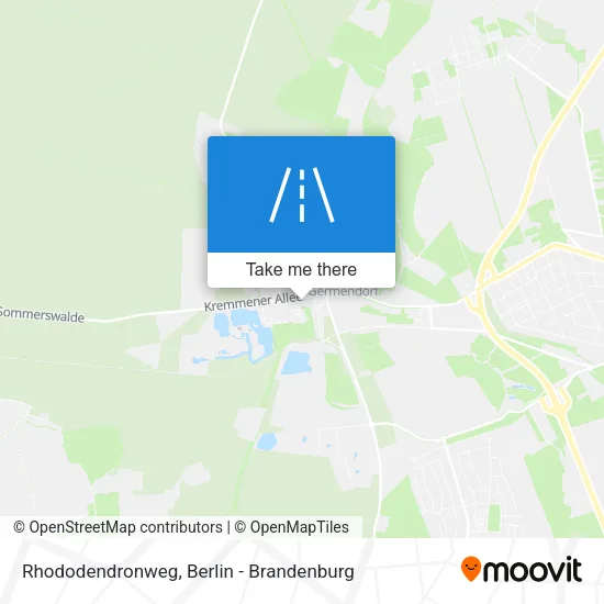 Карта Rhododendronweg