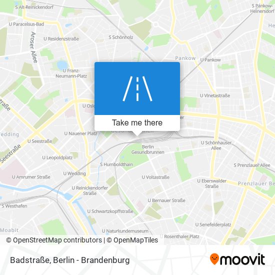 Badstraße map