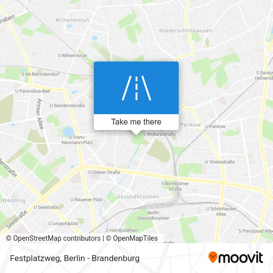 Festplatzweg map