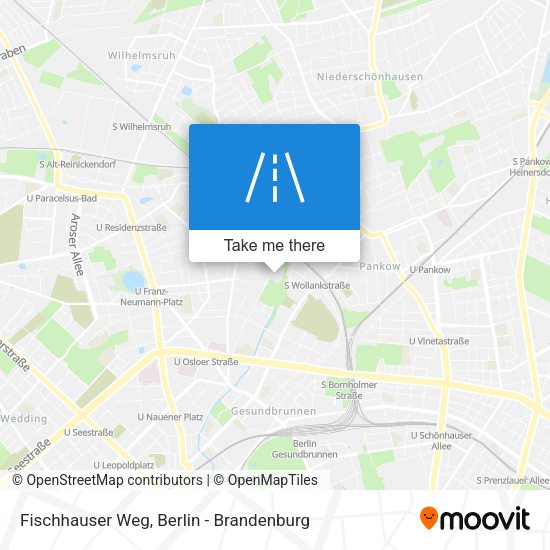 Fischhauser Weg map