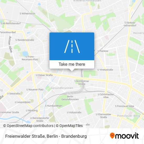 Freienwalder Straße map