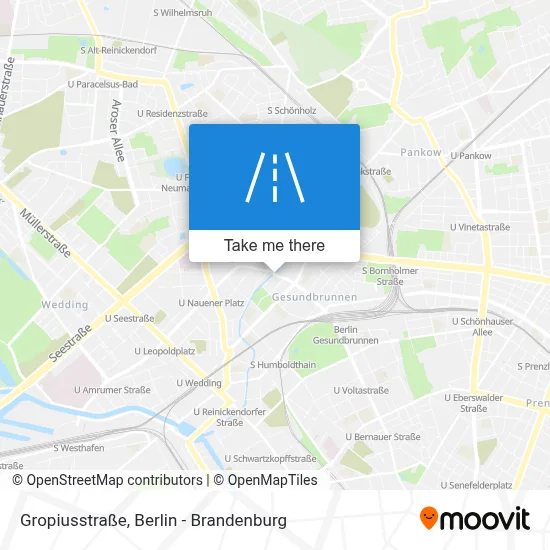 Gropiusstraße map