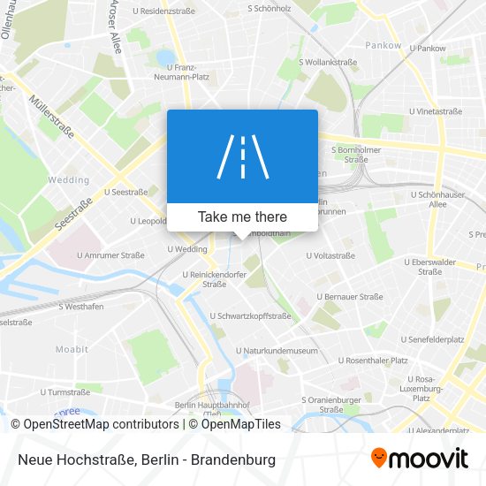 Neue Hochstraße map