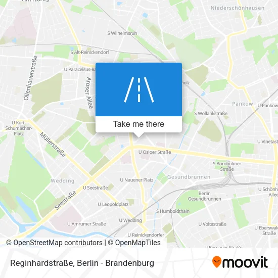 Карта Reginhardstraße