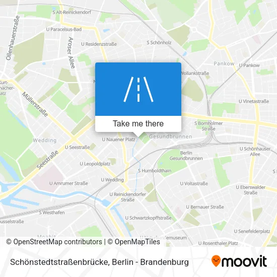Карта Schönstedtstraßenbrücke