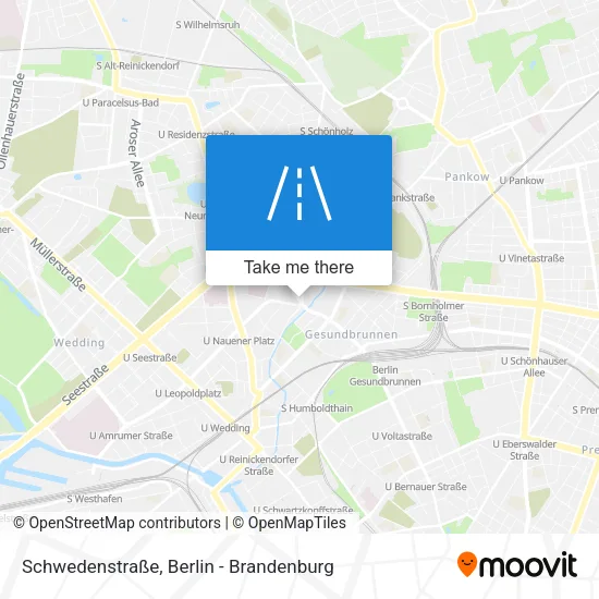 Карта Schwedenstraße