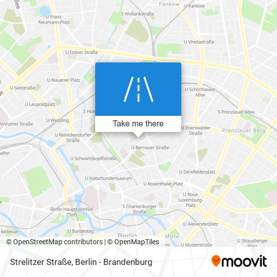 Strelitzer Straße map