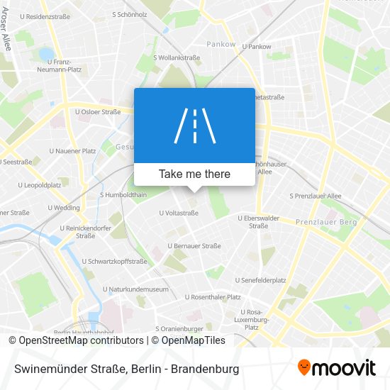 Swinemünder Straße map