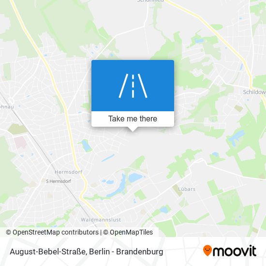 August-Bebel-Straße map