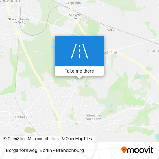 Карта Bergahornweg