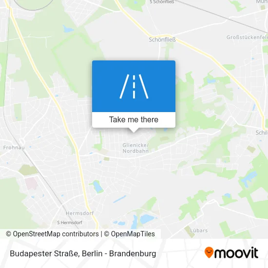 Карта Budapester Straße