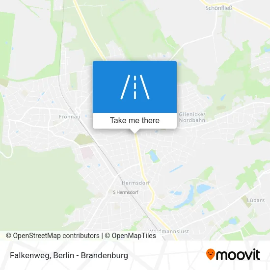 Карта Falkenweg