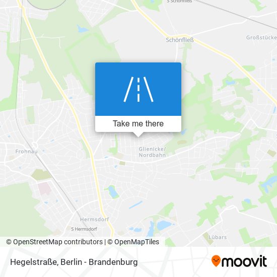 Hegelstraße map