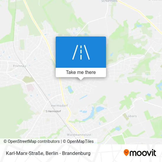 Карта Karl-Marx-Straße