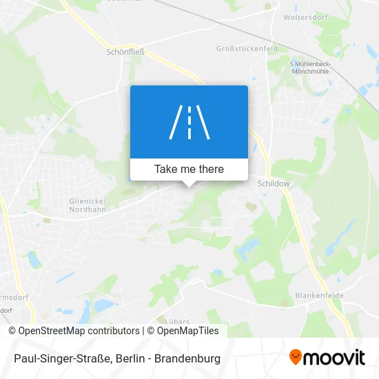 Paul-Singer-Straße map