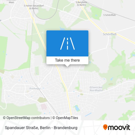Spandauer Straße map