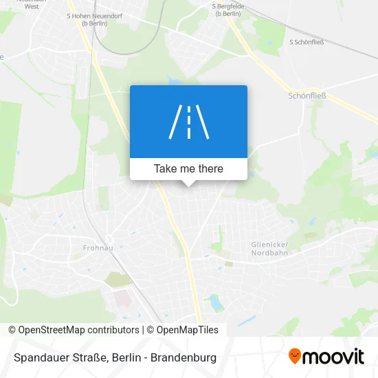 Карта Spandauer Straße