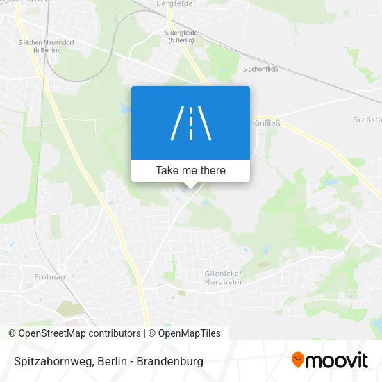 Карта Spitzahornweg