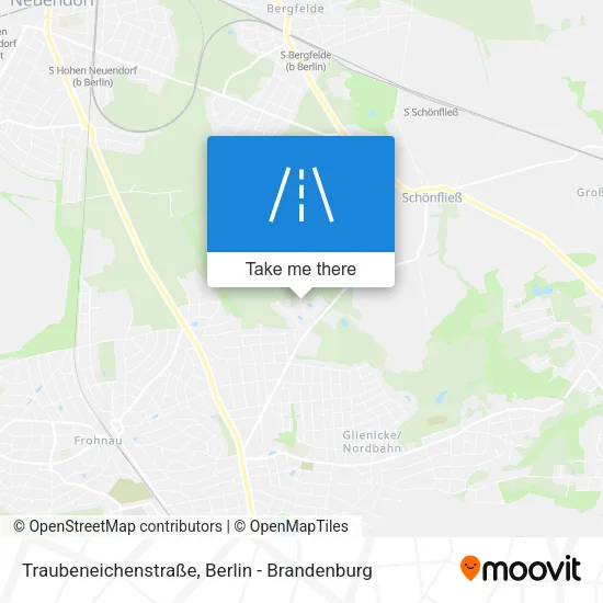 Карта Traubeneichenstraße