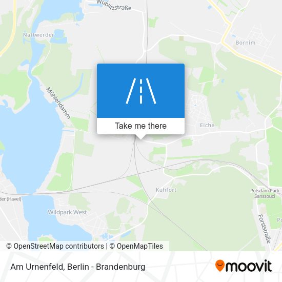 Am Urnenfeld map