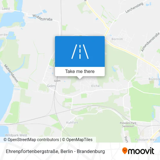 Карта Ehrenpfortenbergstraße