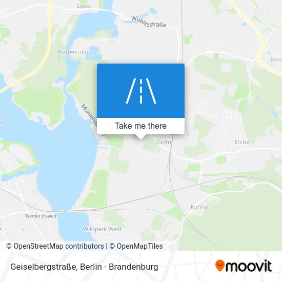 Карта Geiselbergstraße