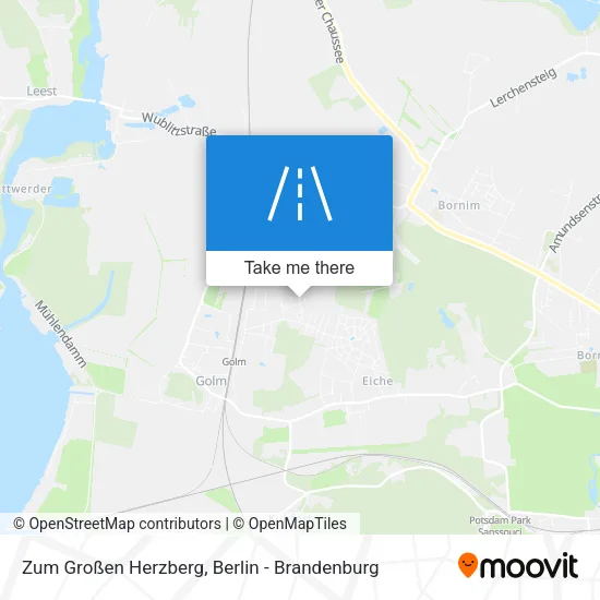 Карта Zum Großen Herzberg
