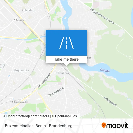 Карта Büxensteinallee