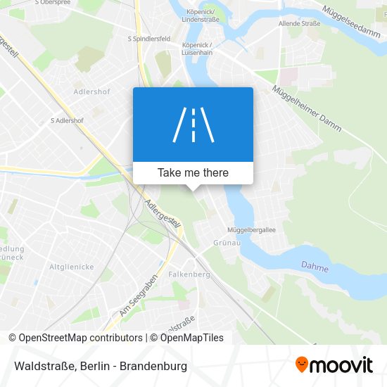 Waldstraße map