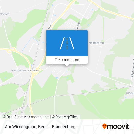 Am Wiesengrund map