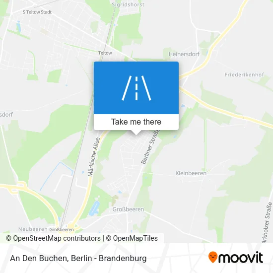 Карта An Den Buchen