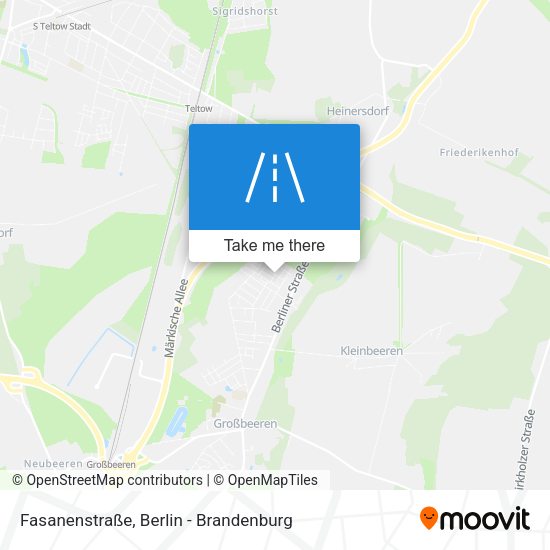 Fasanenstraße map