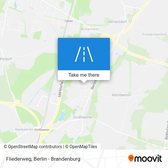 Карта Fliederweg