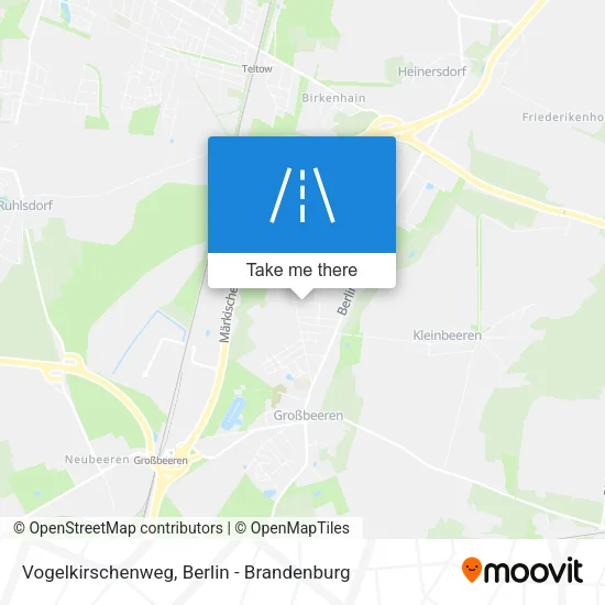 Карта Vogelkirschenweg