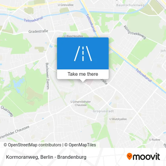 Карта Kormoranweg