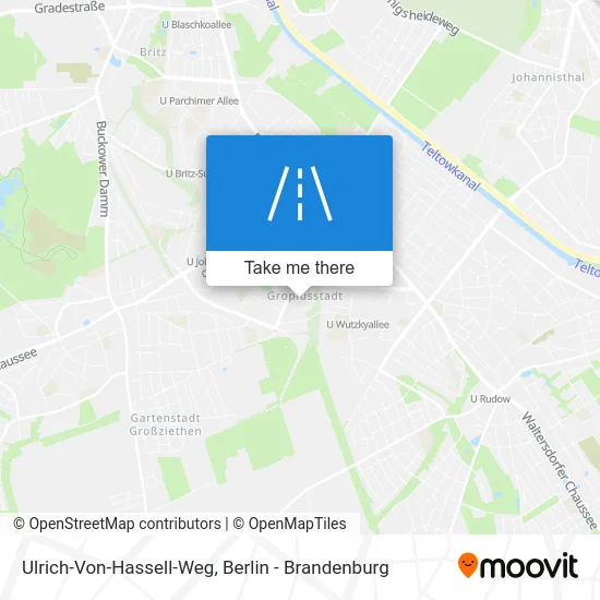 Карта Ulrich-Von-Hassell-Weg