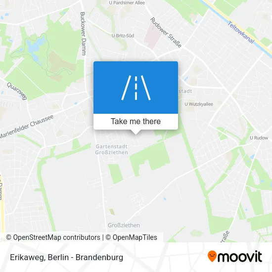 Карта Erikaweg