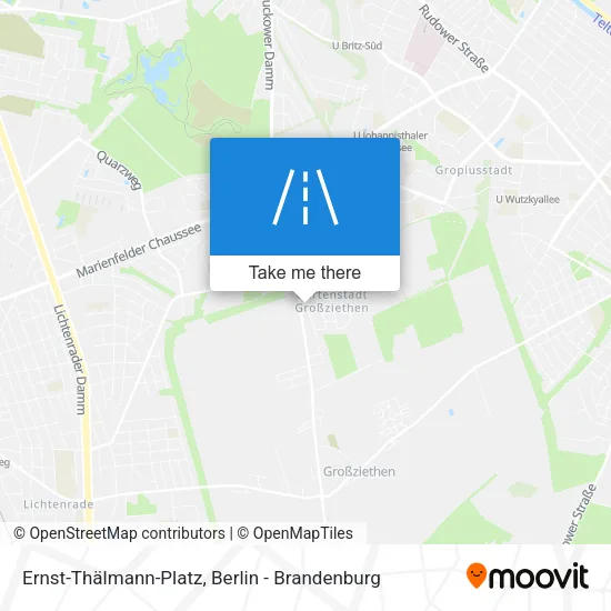 Карта Ernst-Thälmann-Platz