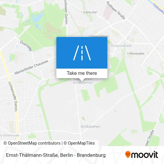 Карта Ernst-Thälmann-Straße