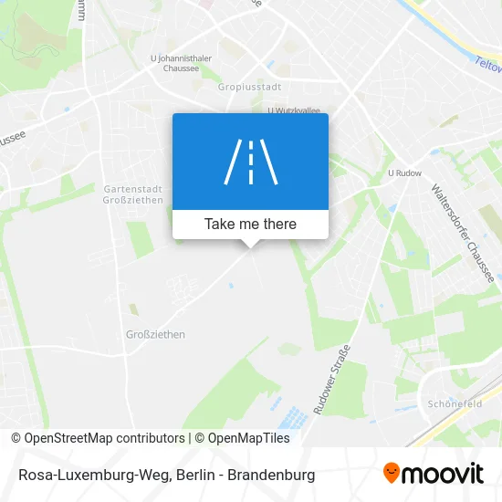 Rosa-Luxemburg-Weg map