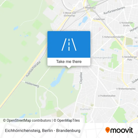 Карта Eichhörnchensteig