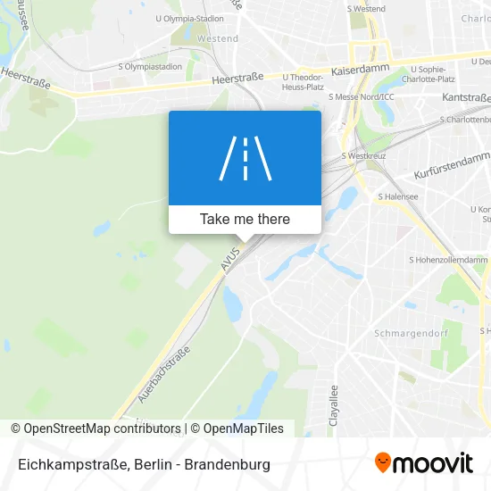 Карта Eichkampstraße