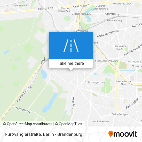 Карта Furtwänglerstraße
