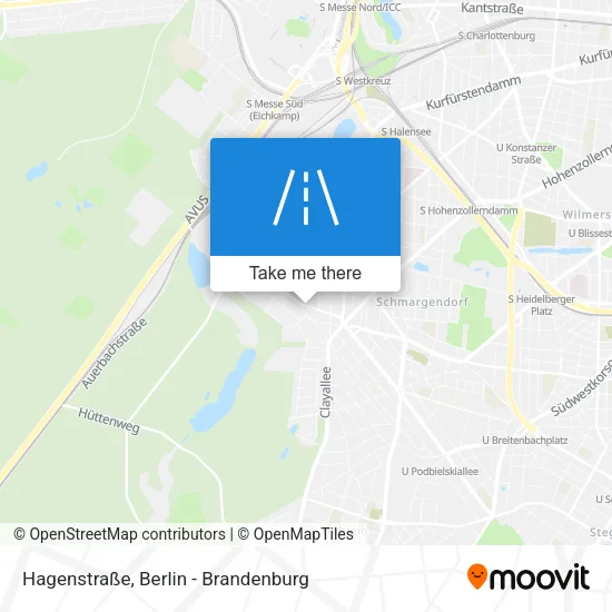 Карта Hagenstraße