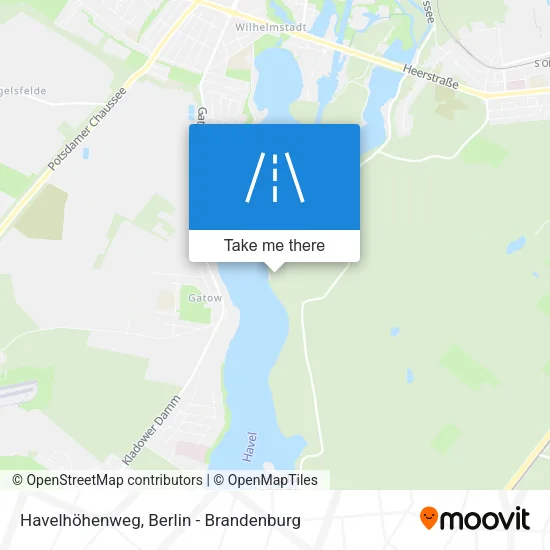 Карта Havelhöhenweg